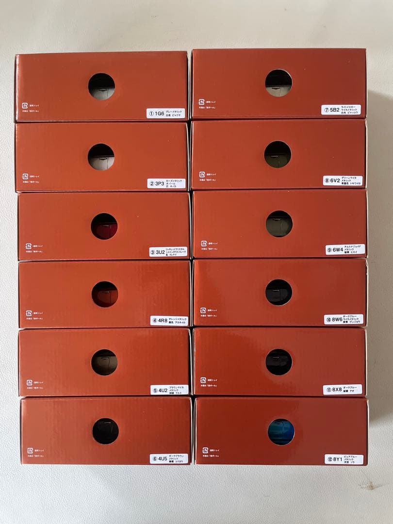 トヨタ クラウン アスリート 210系後期 色見本 ミニカー 1/30 全12色