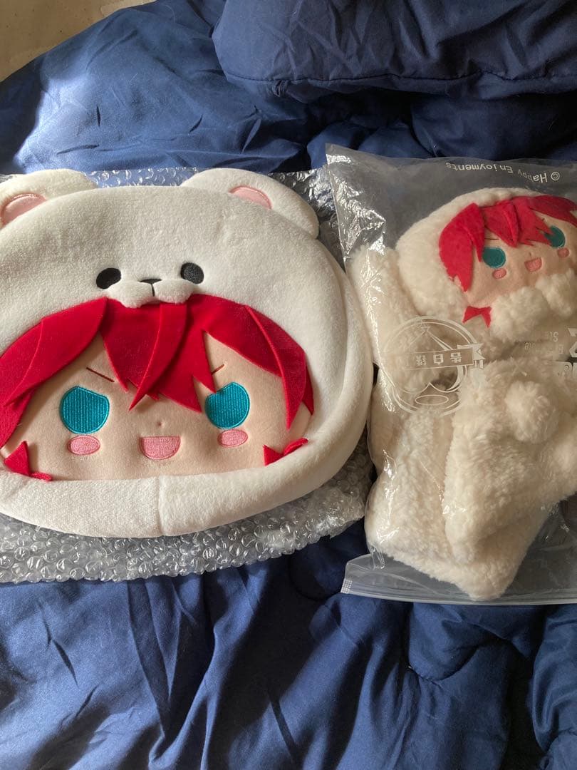 あんスタ　燐音　中国　白熊　マフラー　バック　チャーム　新品未使用　希少　セット あんスタ 燐音 中国 白熊 マフラー バック チャーム 新品未使用 希少