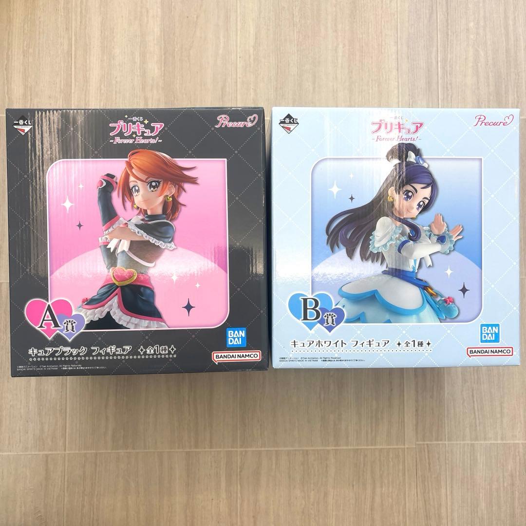 一番くじ プリキュア キュアブラック キュアホワイト