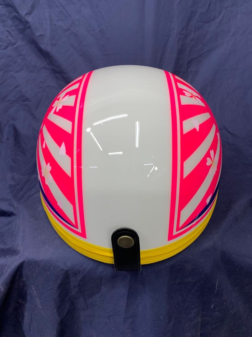 6 コルク半　鏡面仕上げ　蛍光ピンク 蓄光塗料　富士日章　桜　桜花