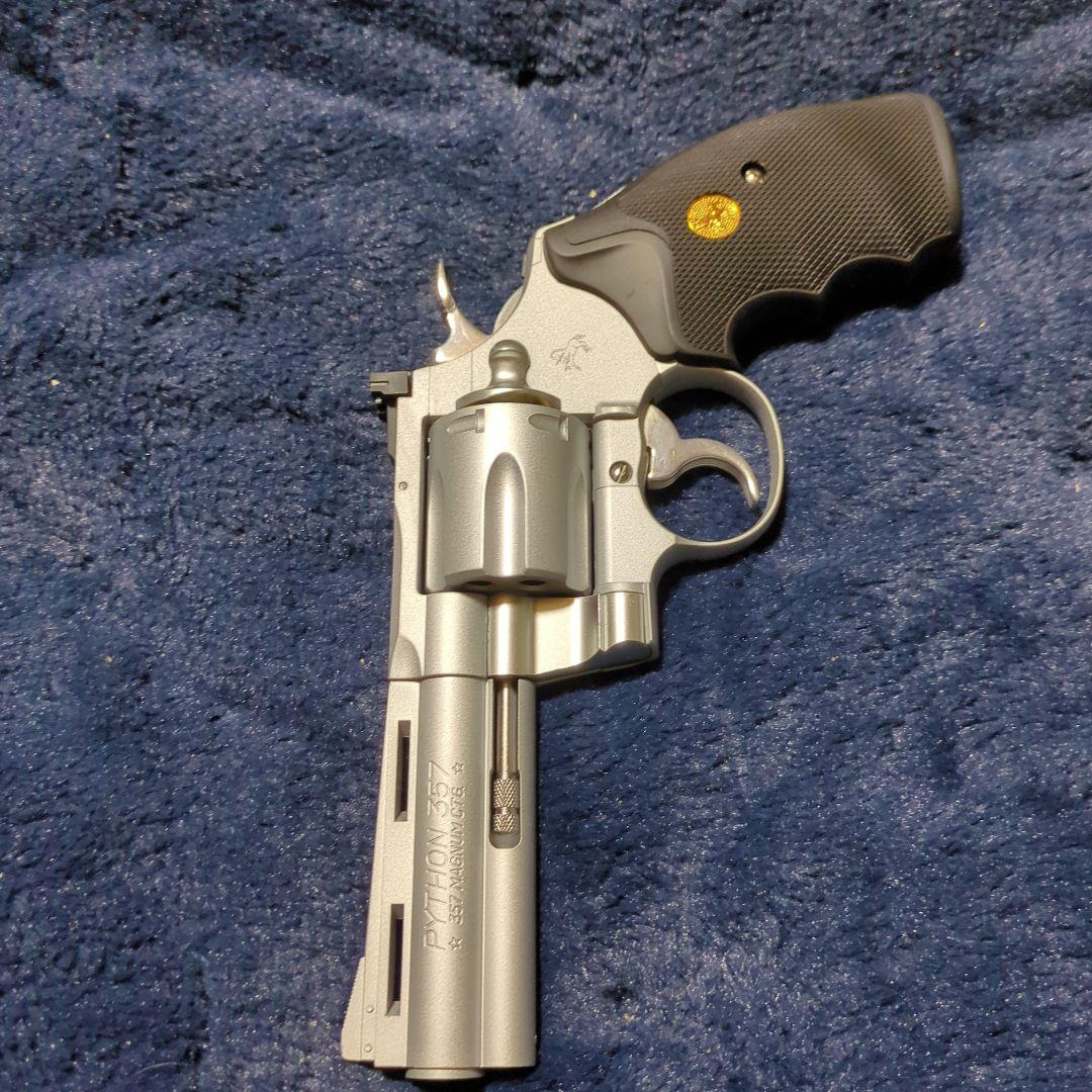 東京マルイPYTHON 357mm ガスリボルバー 塗装カスタム