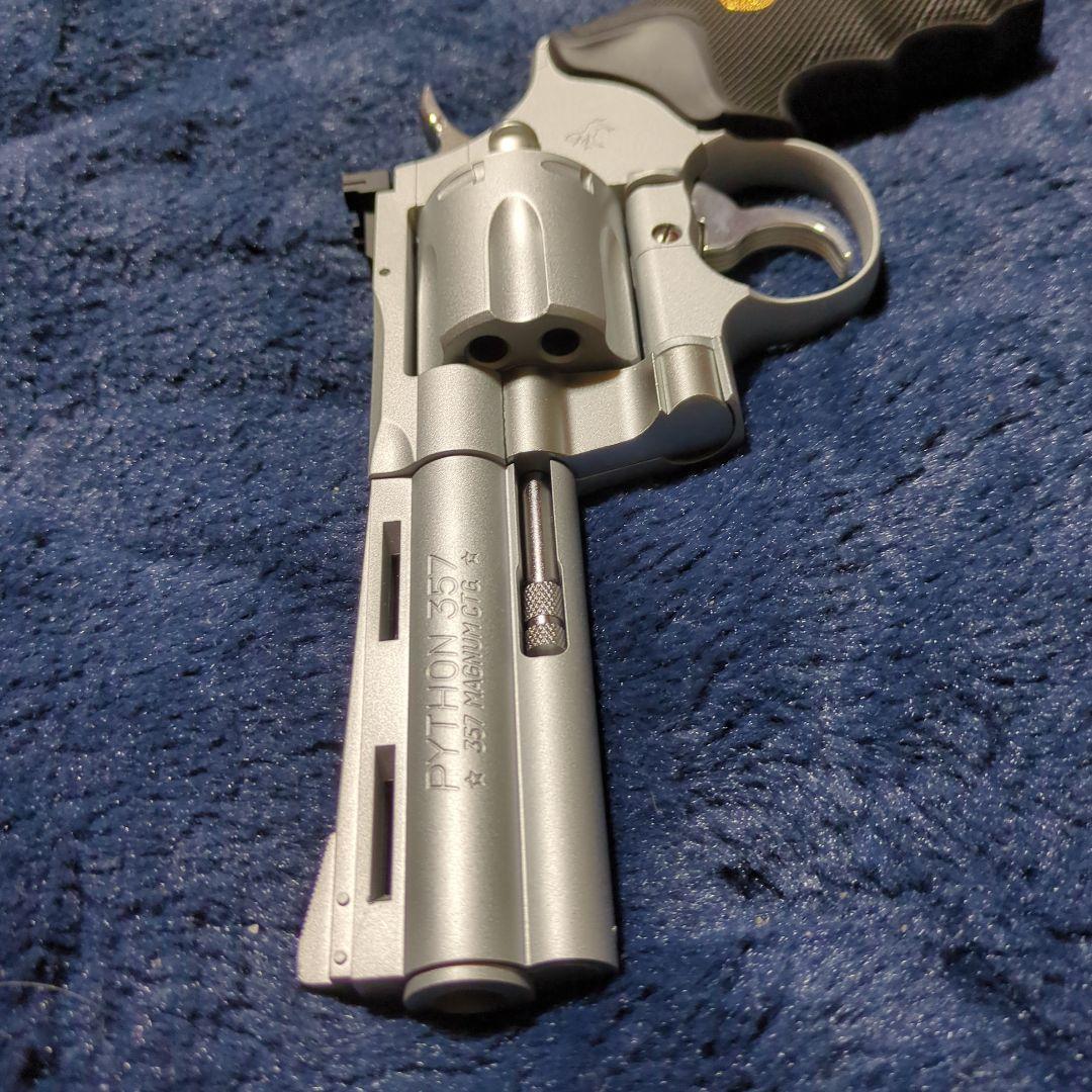 東京マルイPYTHON 357mm ガスリボルバー 塗装カスタム
