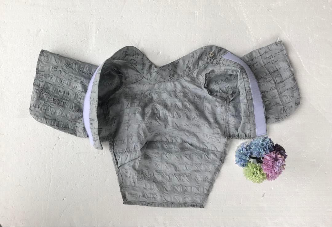 イタグレ ウィペット 浴衣 グレー