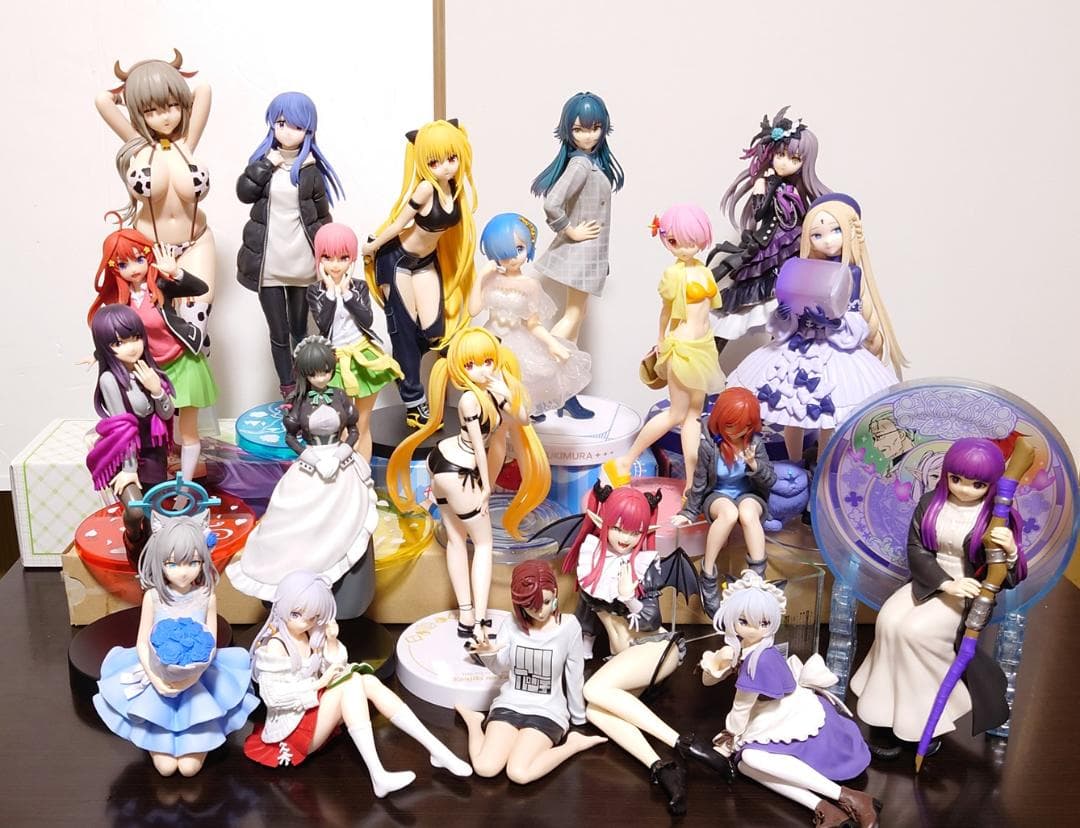 美少女フィギュア 20体 プライズフィギュア 一番くじ まとめ売り 箱