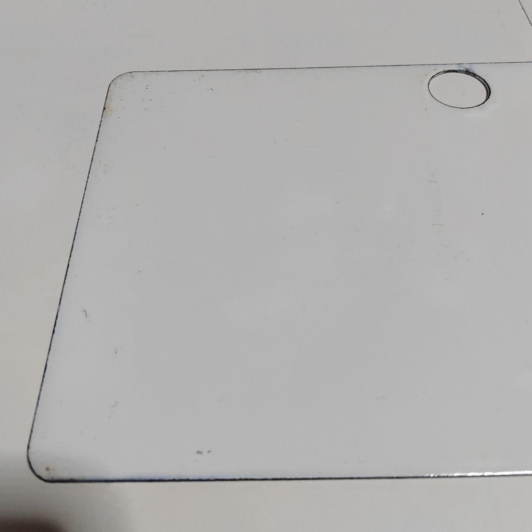 鉄道サボ 愛称板】（表）犬吠 INUBŌ（裏）白