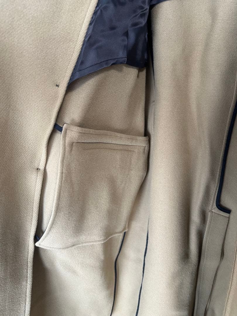 DIESEL ベージュ チェスターコート 新品タグ付き XL（XXL相当）