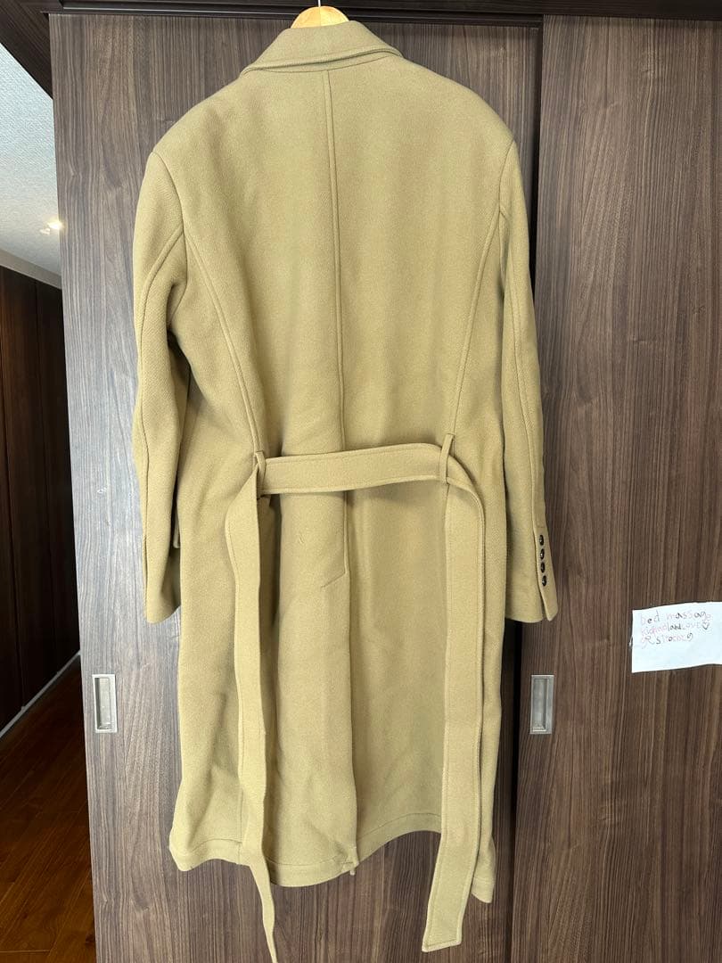 DIESEL ベージュ チェスターコート 新品タグ付き XL（XXL相当）