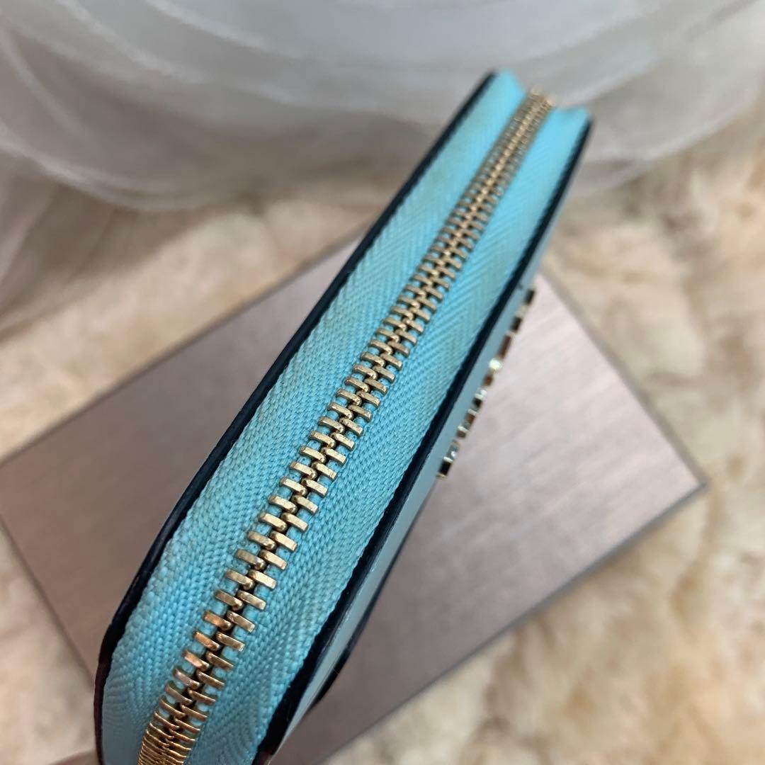 ☆美品☆BVLGARI セルペンティ フォーエバー パース ライトブルー系