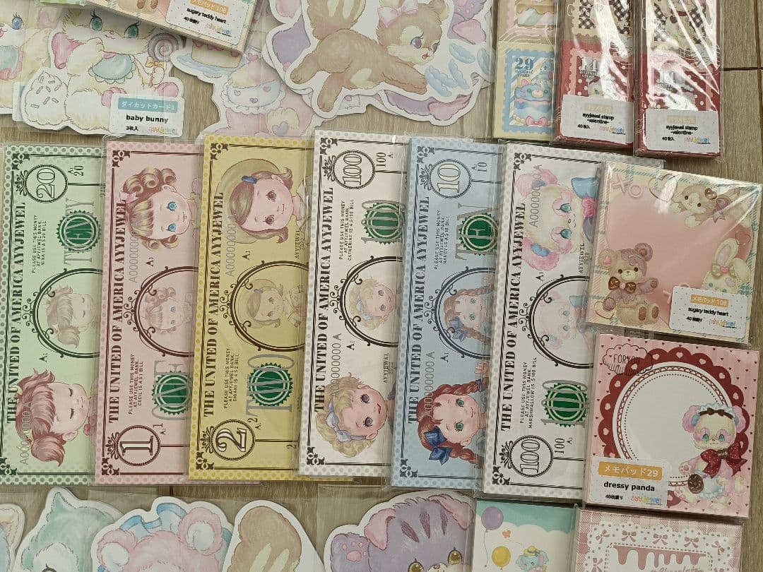 ayyjewel様 まとめ売り メモパッド ダイカットメモ ayyjewel