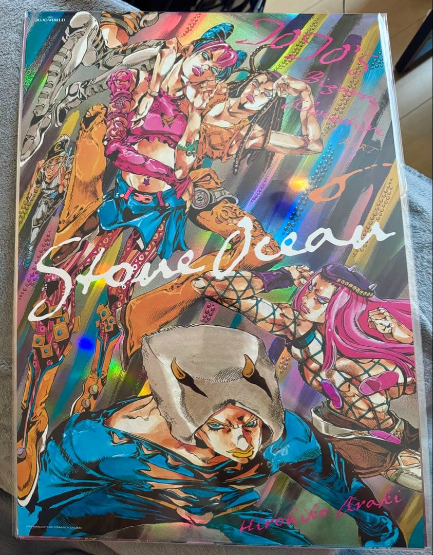 ジョジョの奇妙な冒険 ジョジョワールド B3オーロラポスター 6部 公式