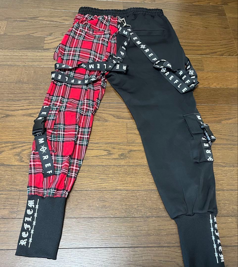 『REFLEM/レフレム』ハーネスロゴベルトカーゴパンツ