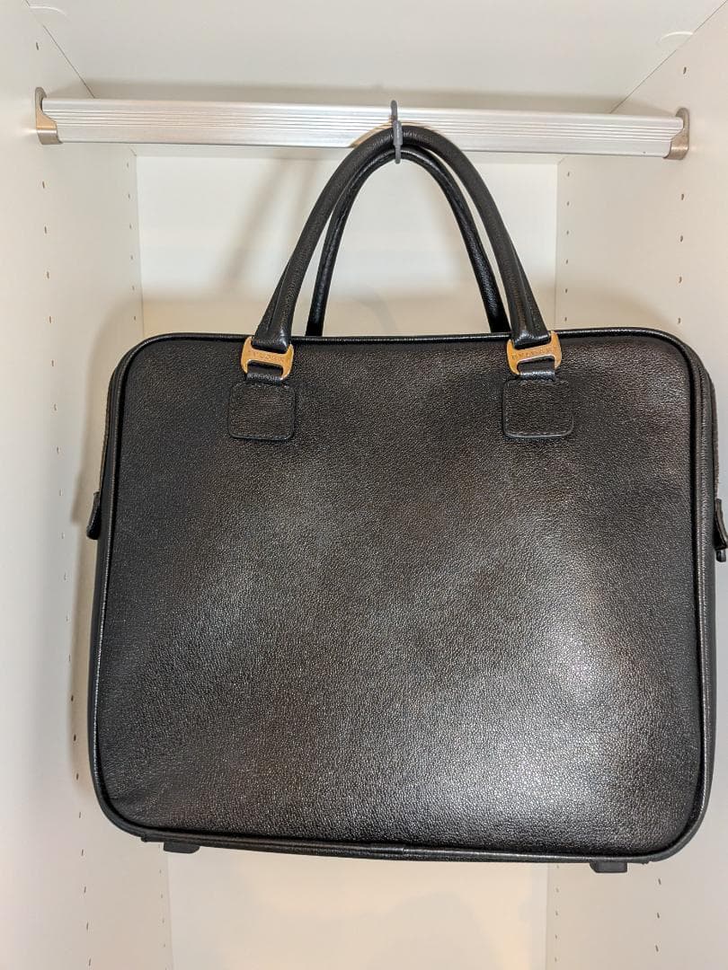 ヴィンテージ BVLGARI ビジネスバッグ 大容量 出張