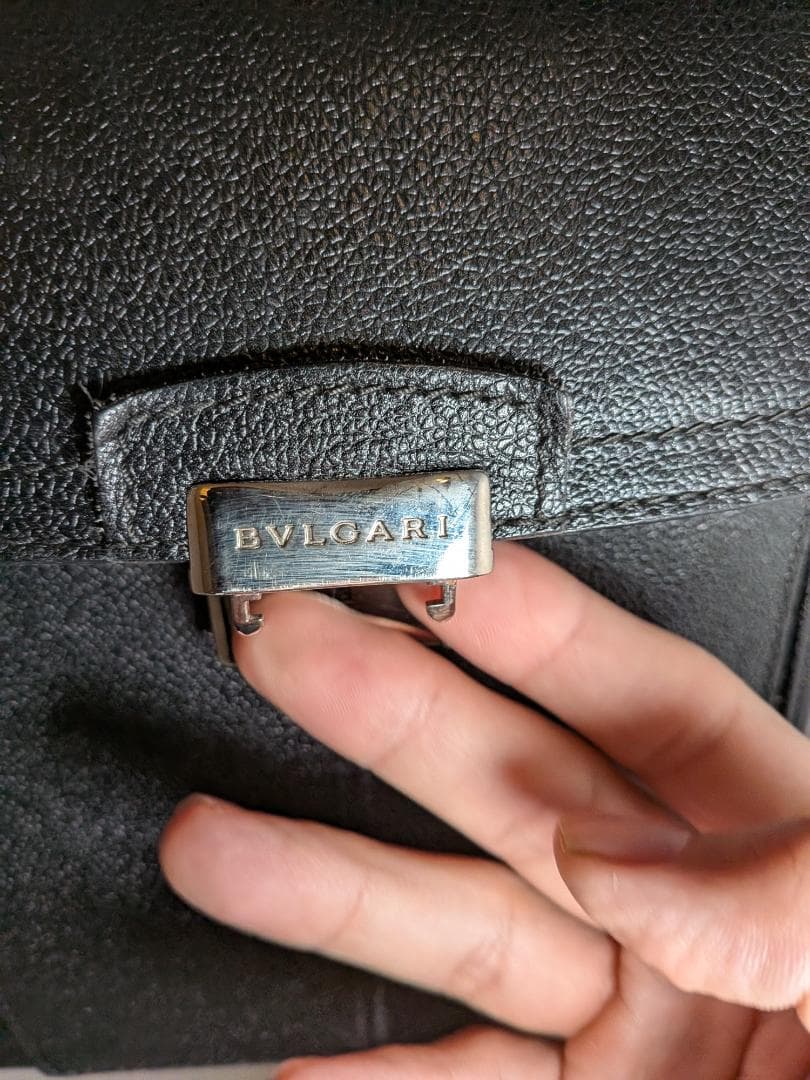 ヴィンテージ BVLGARI ビジネスバッグ 大容量 出張