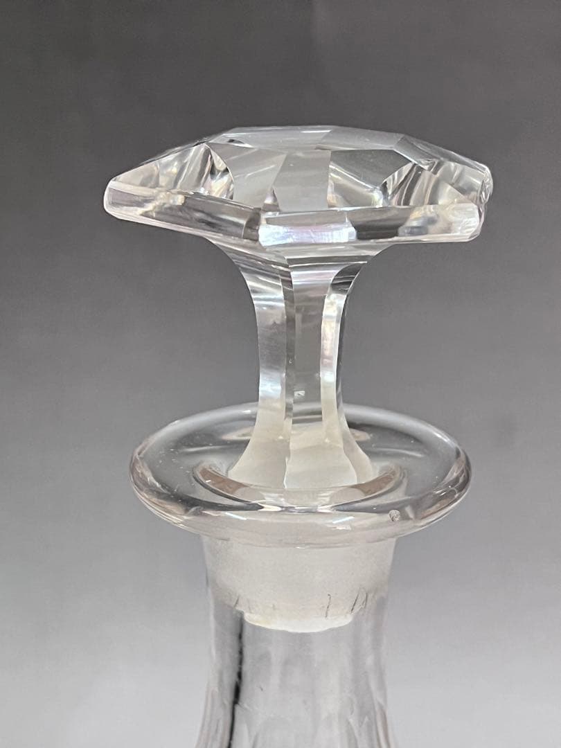 E620 明治ガラス 江戸切子ガラス デキャンタ 江戸ガラス