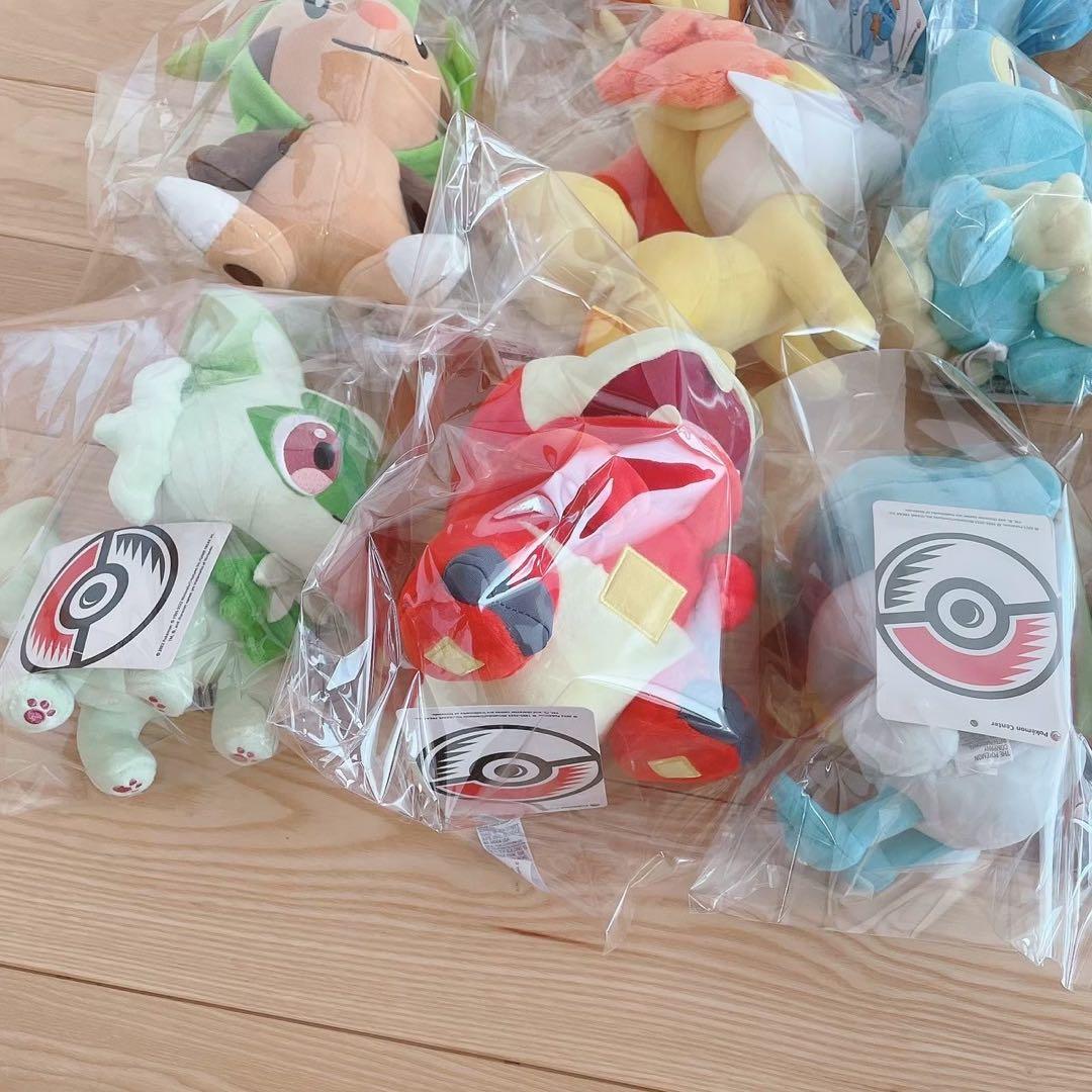 ポケモンセンター オリジナル 御三家 ぬいぐるみ セット