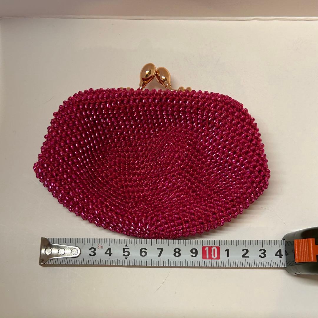 ビーズがま口ハンドメイド、4点セット