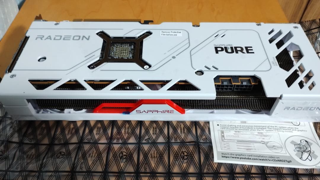 美品 SAPPHIRE PURE Radeon RX 7800 XT 購入証明付 Amazon | Sapphire