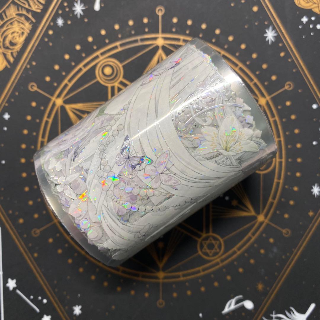 F】海外 10m巻 貝殻光マスキングテープ 人物系/お花/背景装飾系 - メルカリ