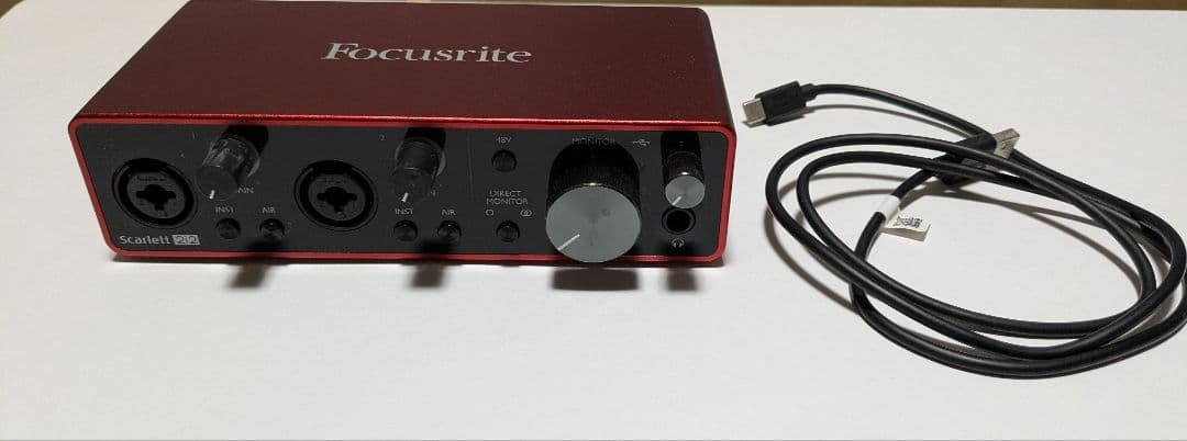 Focusrite オーディオインターフェース Scarlet　2i2 赤 Focusrite オーディオインターフェース Scarlet 2i2 赤 Amazon.co.jp