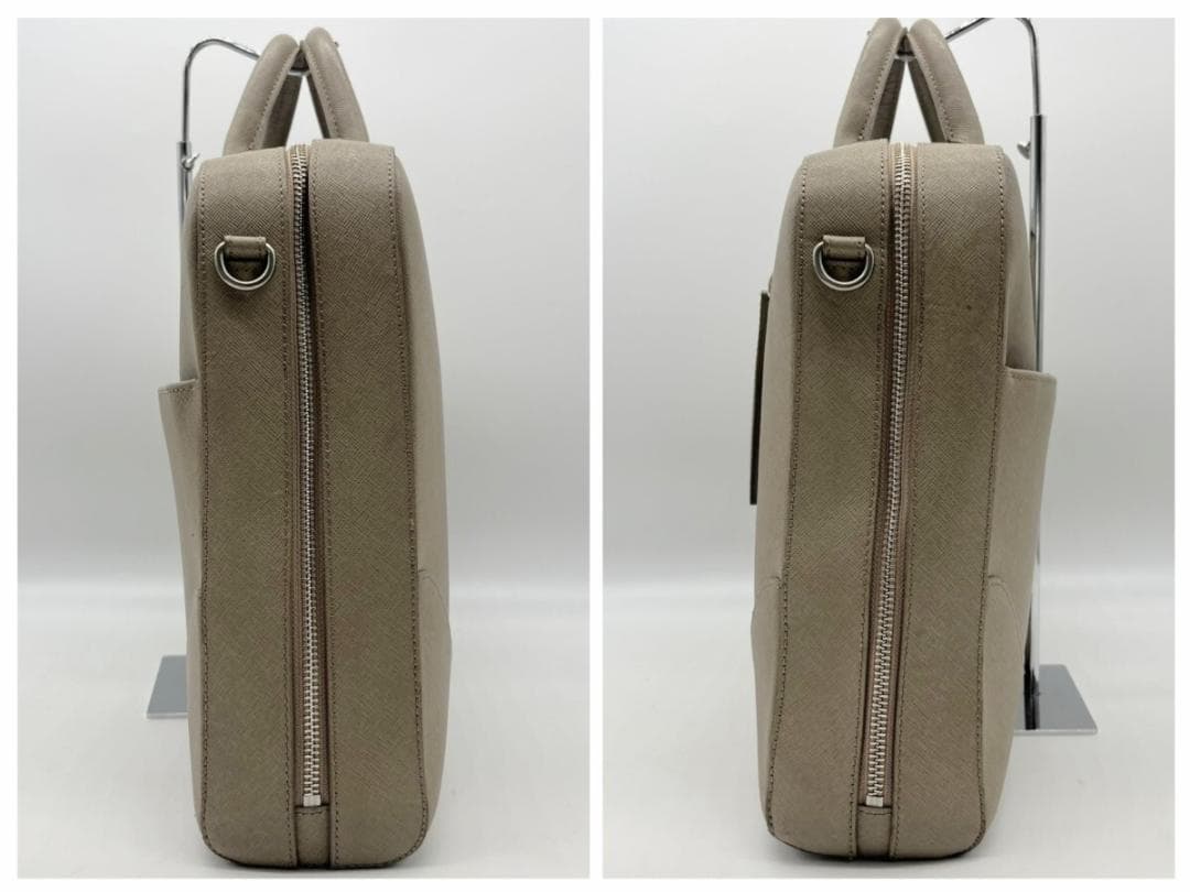 型崩れなし☆PELLE MORBIDA　2way　キャピターノ ビジネスバッグ