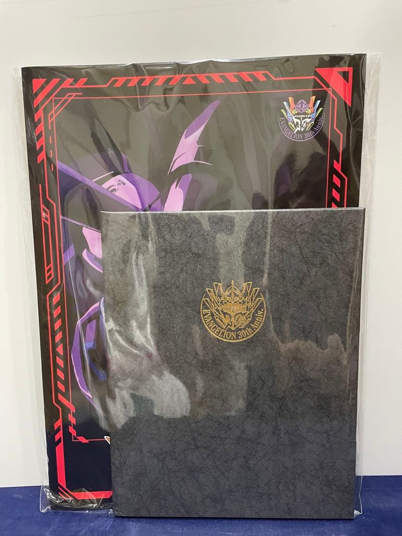 新世紀エヴァンゲリオン　30周年記念　綾波レイ　純金プレート&ポストカード