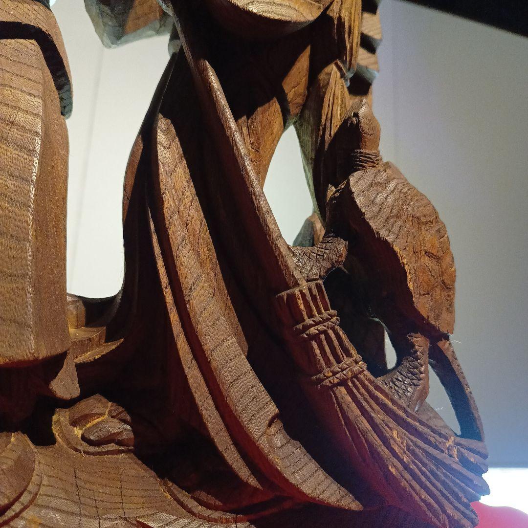 木彫り 縁起物 たかさご 彫刻 だんじり 寺院 仏閣 仏像 骨董品