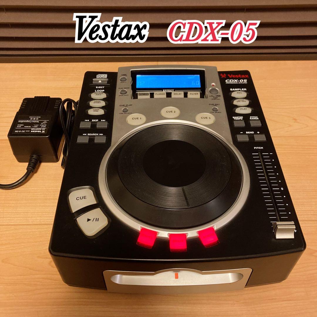 Vestax CDX-05 ベスタクス CDJ 純正アダプター付き Vestax CDX-05 ベスタクス CDJ 純正アダプター付き VESTAX ベスタクス