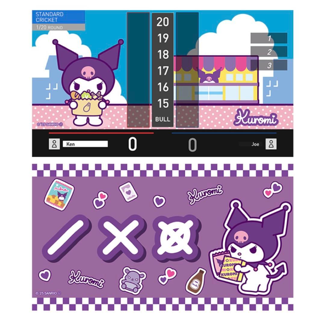 店舗限定 サンリオコラボ ダーツセット 【クロミ】