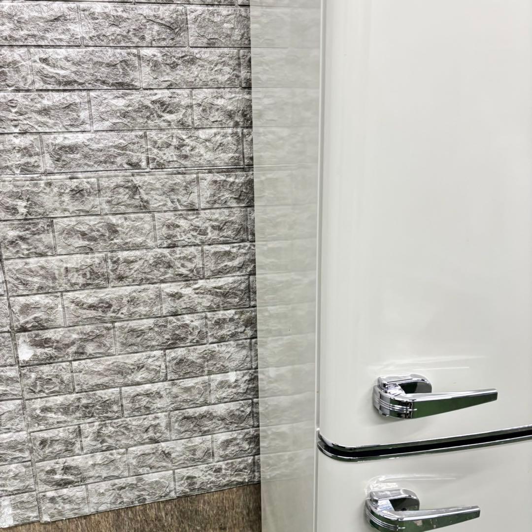 662 最新　2024年製　レトロデザイン　冷蔵庫　130L お洒落　一人暮らし