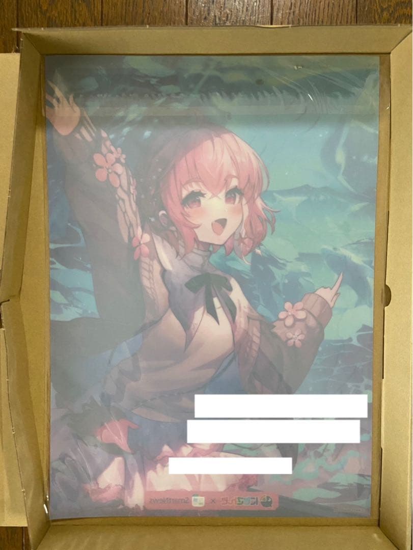 にじさんじ スマートニュース 当選品 笹木咲 サイン入りクリアポスター