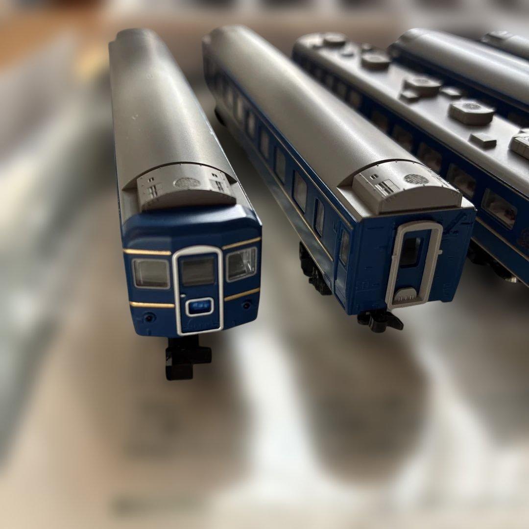 KATO 24系25形\"北斗星\"特急形寝台車 7両セット　10-163