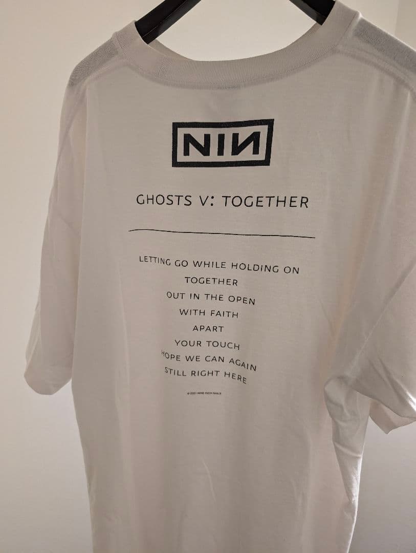 Comoli nine inch nails NIN サイズ4 Tシャツ白