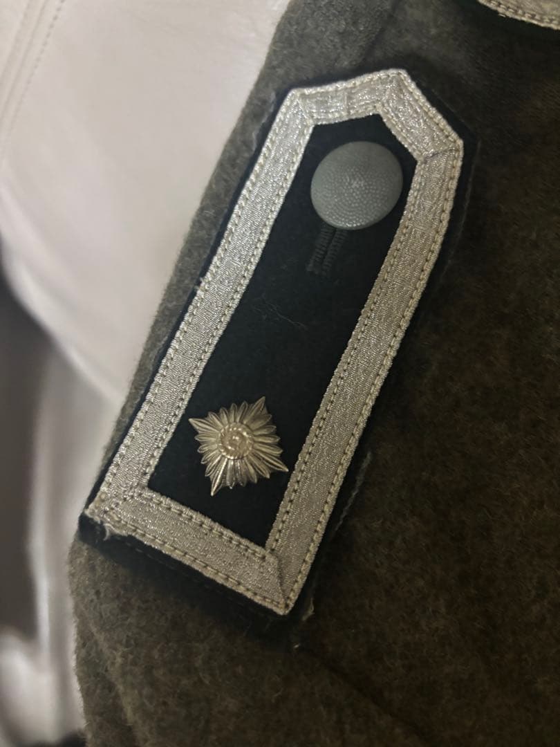 ドイツ軍 m36 エリカクラブ製 徽章シュミット製 さらに実物ボタン