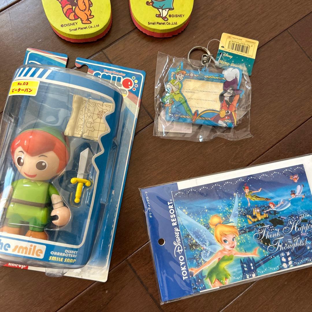 ピーターパン グッズセット　２１点フィギュア　キーホルダークリアファイル　年代物