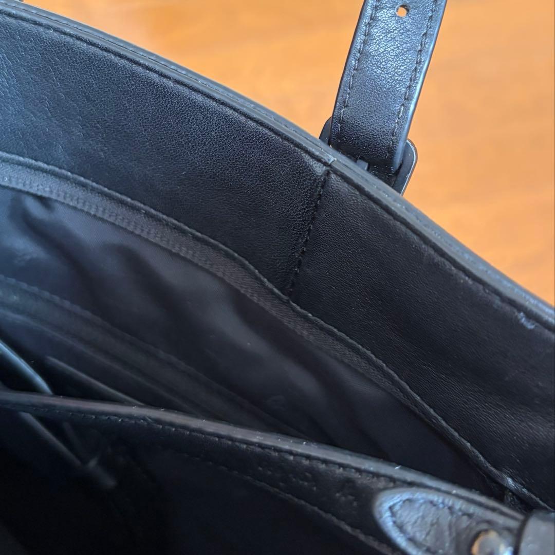 【美品✨️完売品】agnes b アニエスベー トートバッグ 2way ブラック