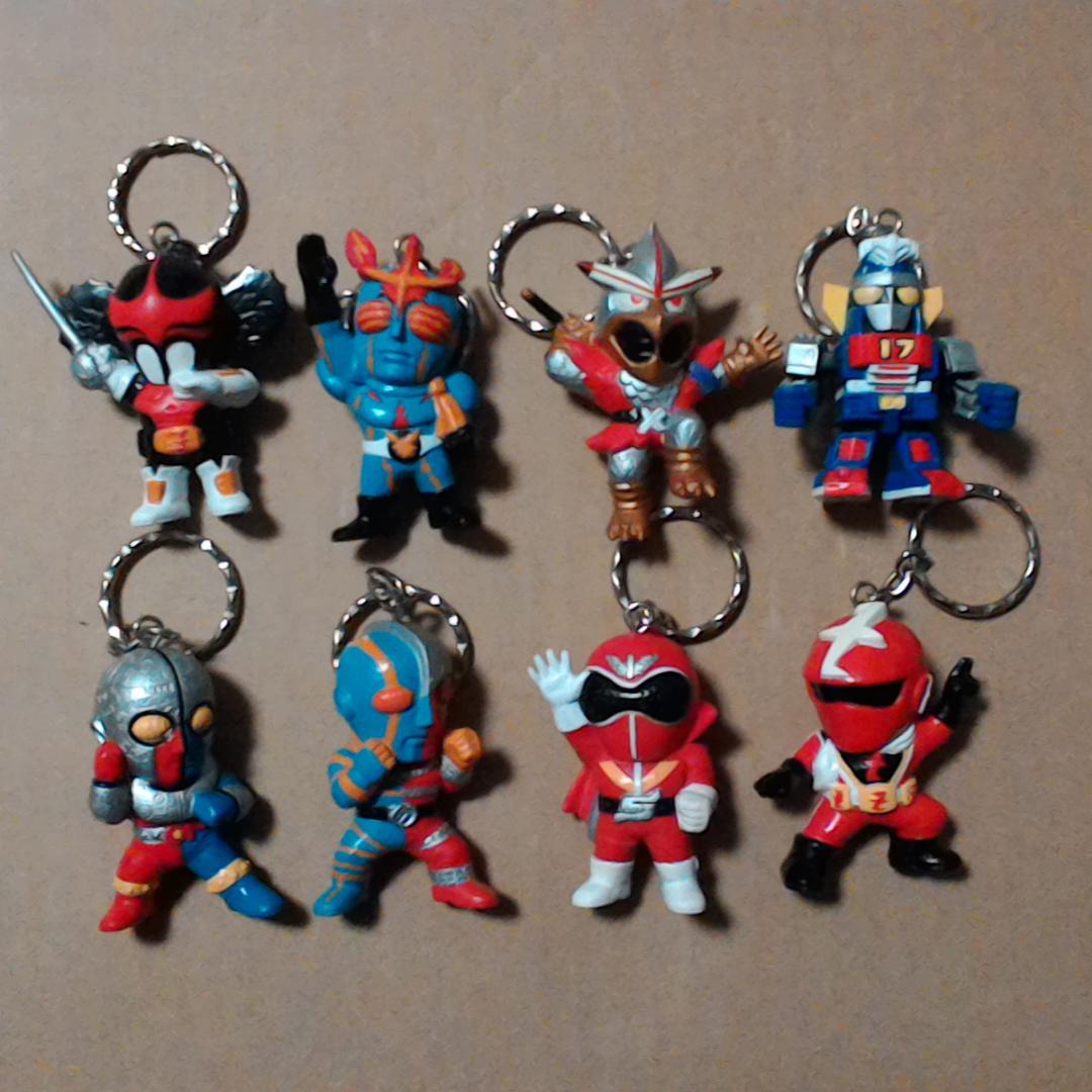 東映特撮ヒーロー フィギュアキーホルダー Ver.2 8種セット - メルカリ