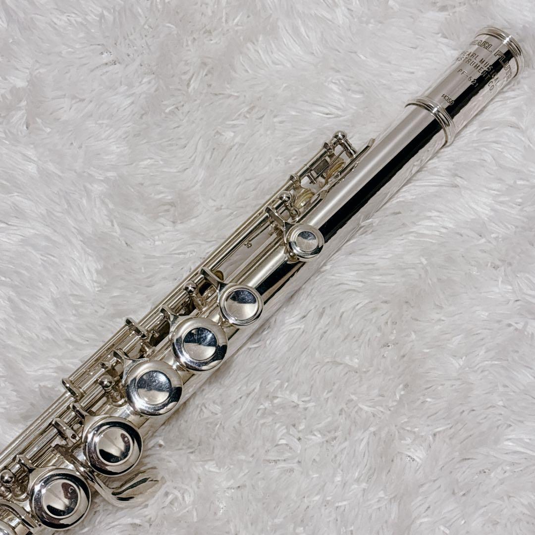 美品】PEARL FLUTE パール フルート PF-521 リップ銀製