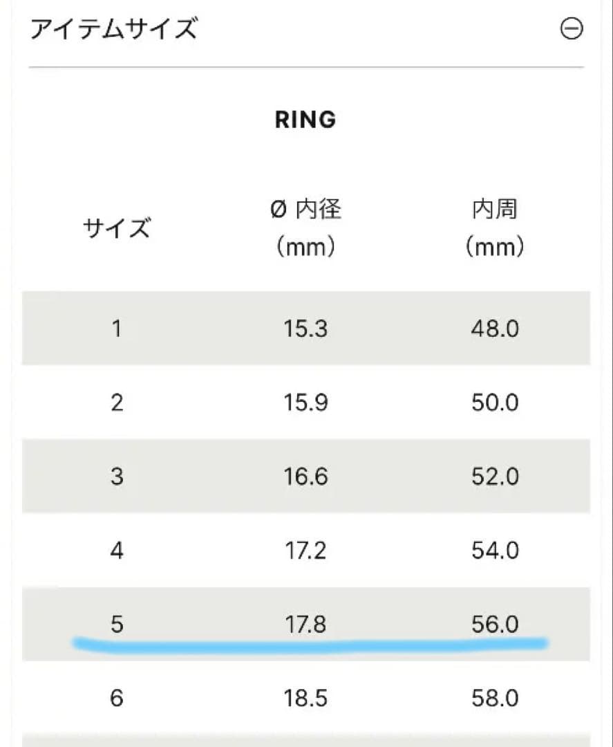 Maison Margiela リング サイズ05 マルジェラ 指輪