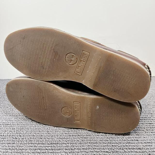 ティンバーランド　レザー　クラシック ツーアイ ボートシューズ　26.5cm