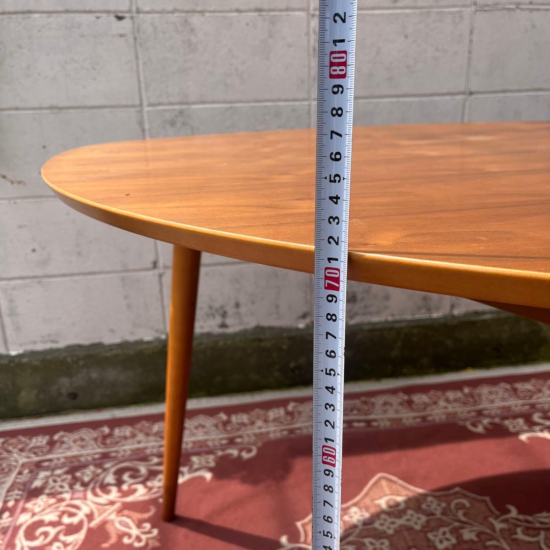 北欧デザイン◾️noce ノーチェ 木製家具 三角テーブル ダイニングテーブル