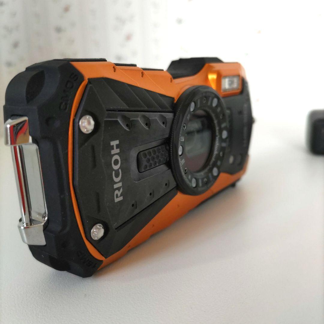 RICOH WG-50 ORANGE リコー nashinoki-biyou.com