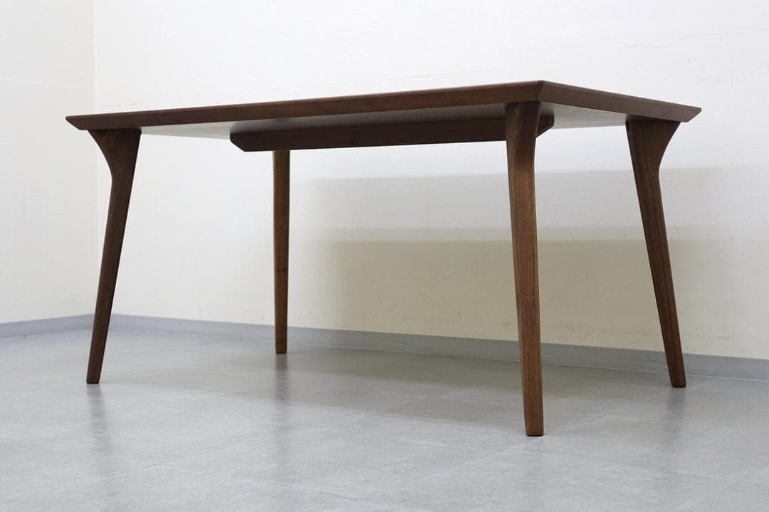 美品 冨士ファニチア Koti コティ ダイニング テーブル ウォールナット材