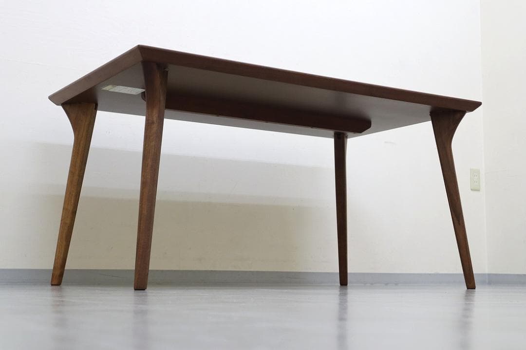 美品 冨士ファニチア Koti コティ ダイニング テーブル ウォールナット材