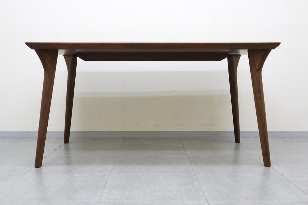 美品 冨士ファニチア Koti コティ ダイニング テーブル ウォールナット材