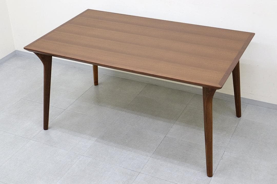 美品 冨士ファニチア Koti コティ ダイニング テーブル ウォールナット材