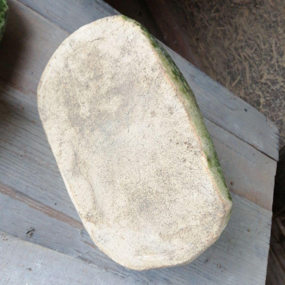 瀬戸焼 織部足置 23cm 江戸後期～明治期