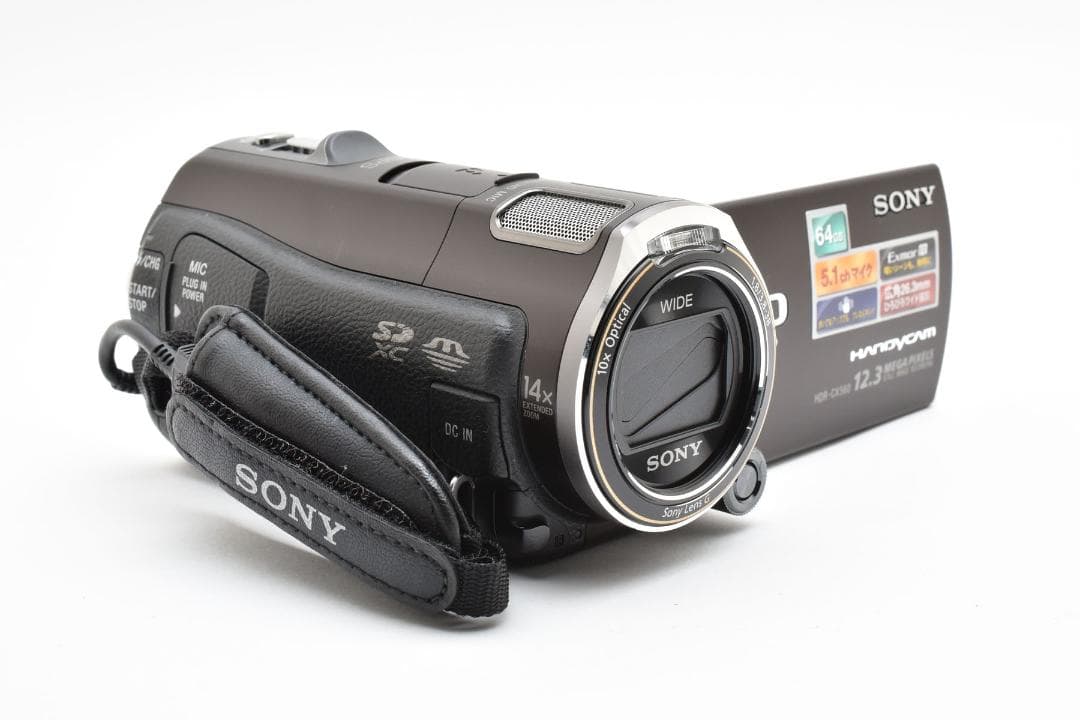 【美品】SONY Handycam HDR-CX560 ブラウン　動作確認済