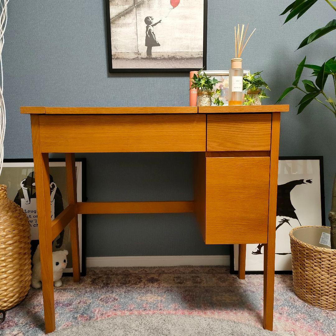 希少・廃盤】unico note ドレッサーデスク ミラー付き 北欧モダン 机の