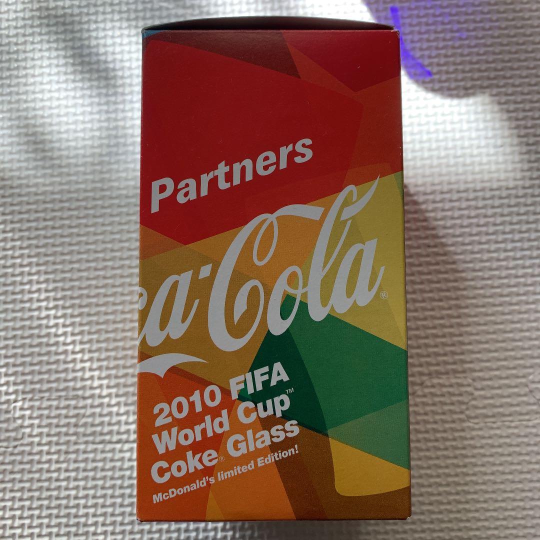 コークグラス ブルー 限定 2010FIFA ワールドカップ サッカー グラス