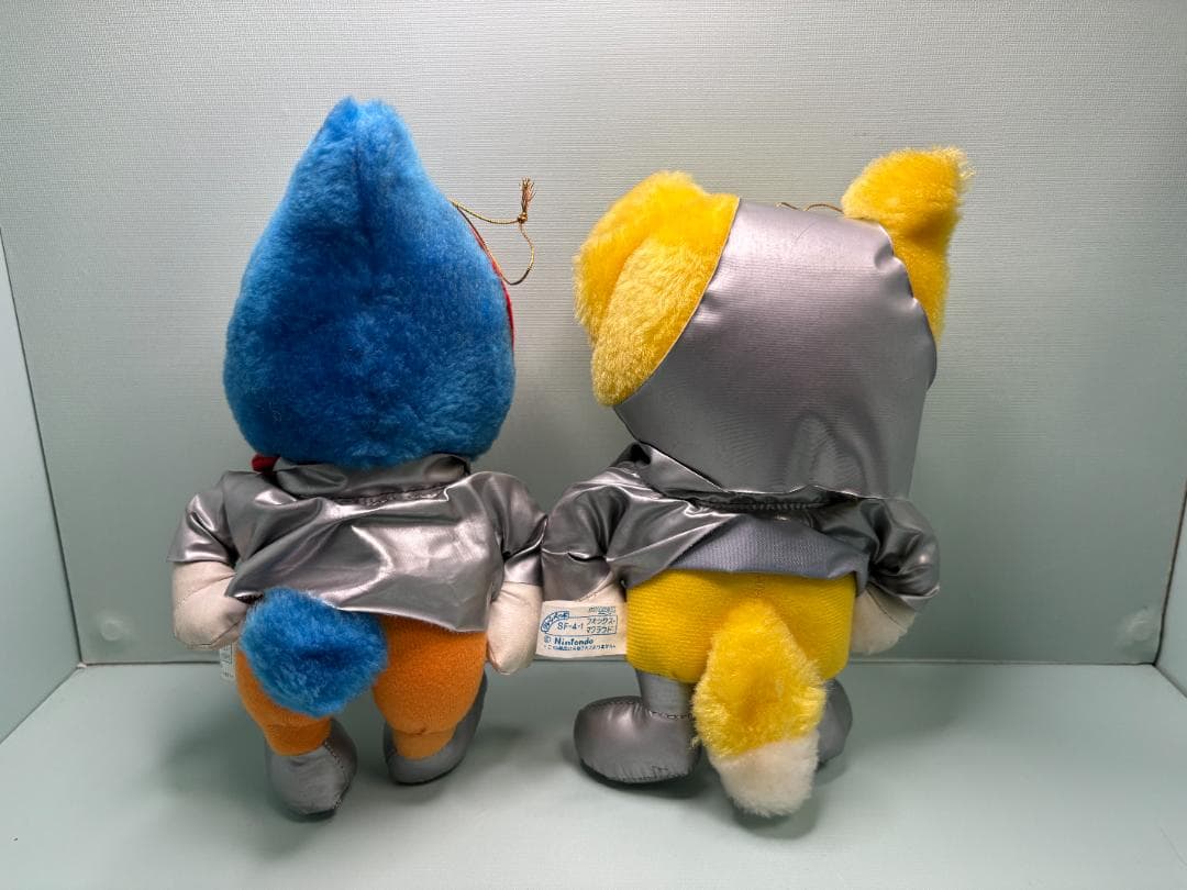 レア　任天堂　Nintendo　スターフォックス　フォックス＆ファルコぬいぐるみ